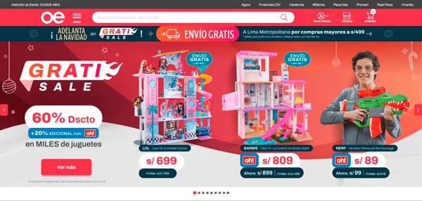 Oechsle tienda virtual