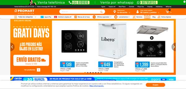 Promart tienda online Perú